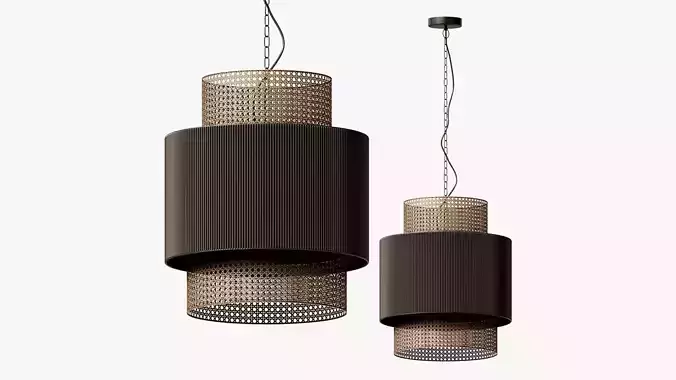 Hanglamp Erdila Zwart Metaal