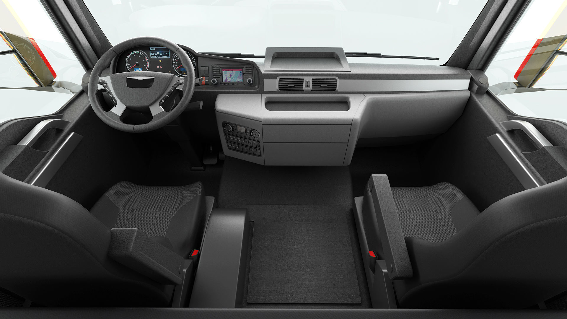 Dump Truck 6X4  3D model_13