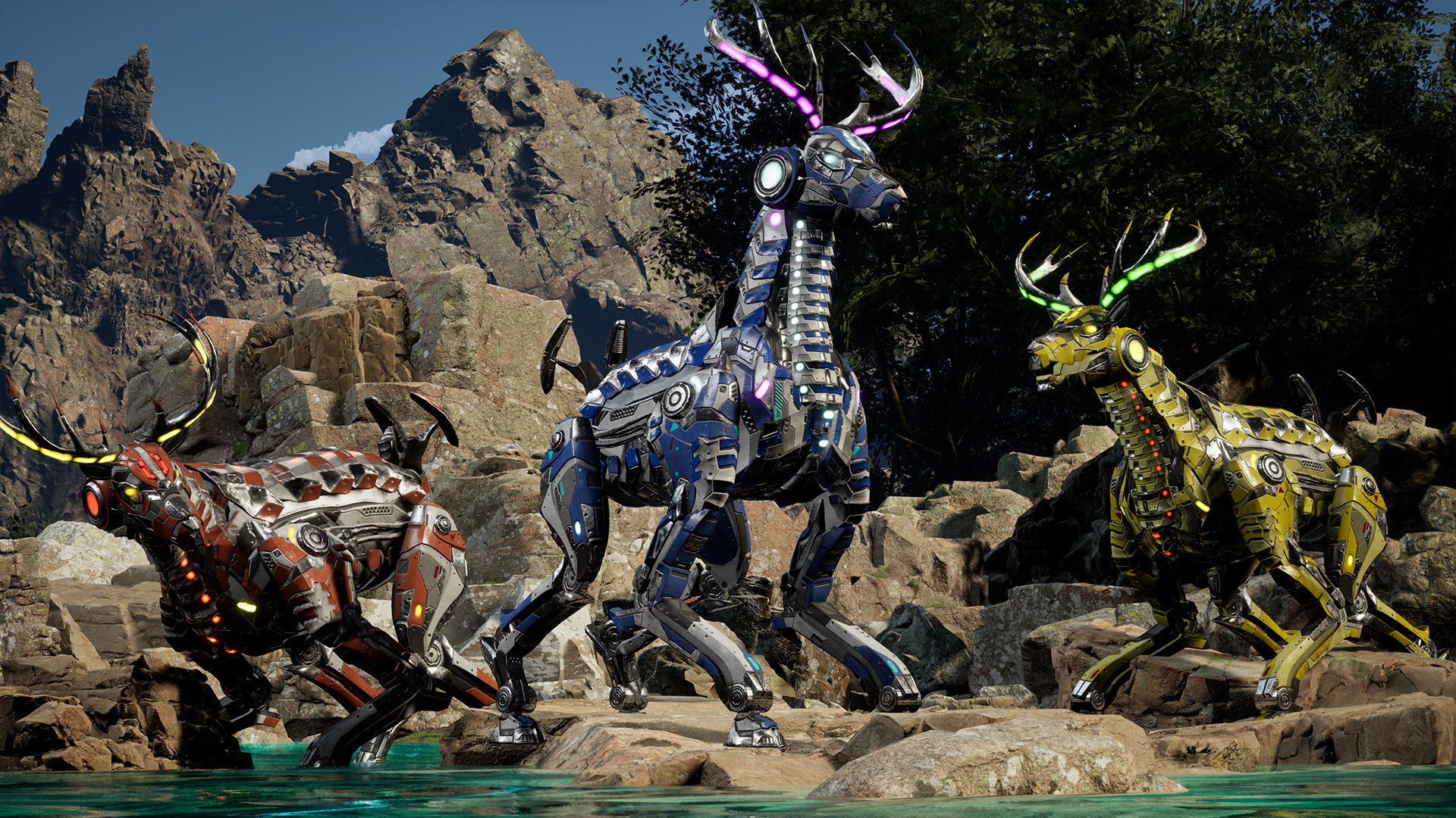 Sci-fi Animals pack 3D Model Collection_33