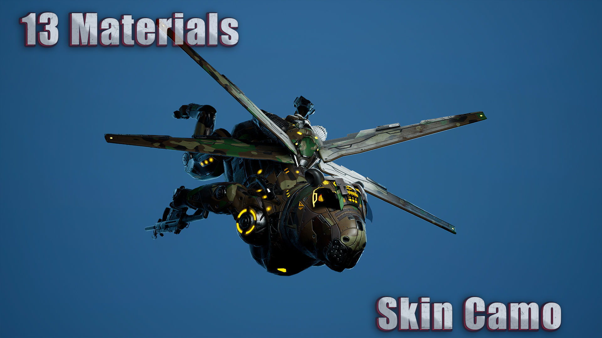 Sci-fi Animals pack 3D Model Collection_26