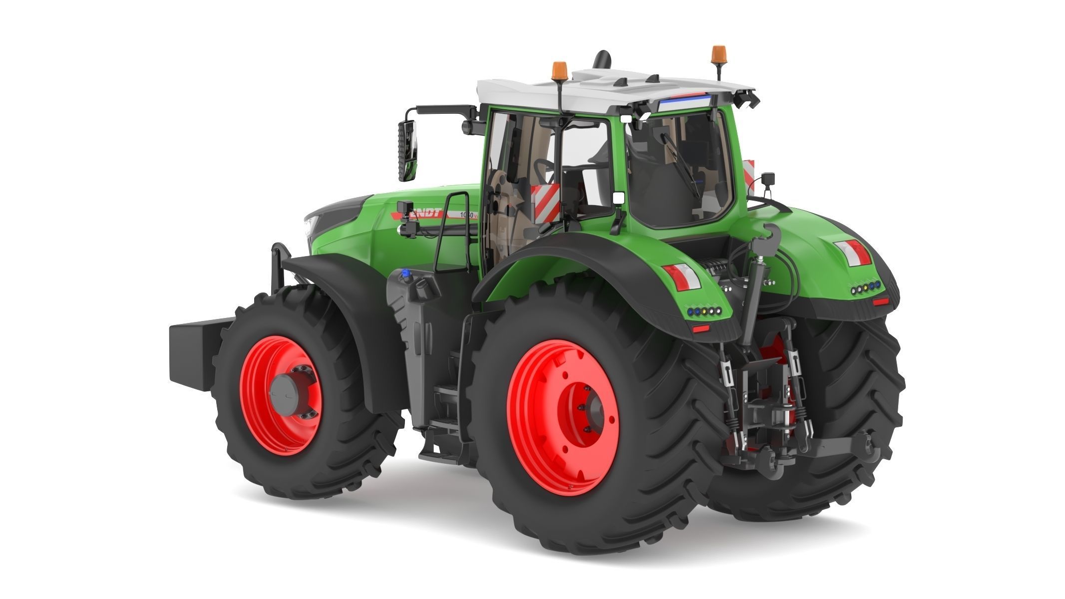 Fendt 1000 Vario Tractor 3D model_7