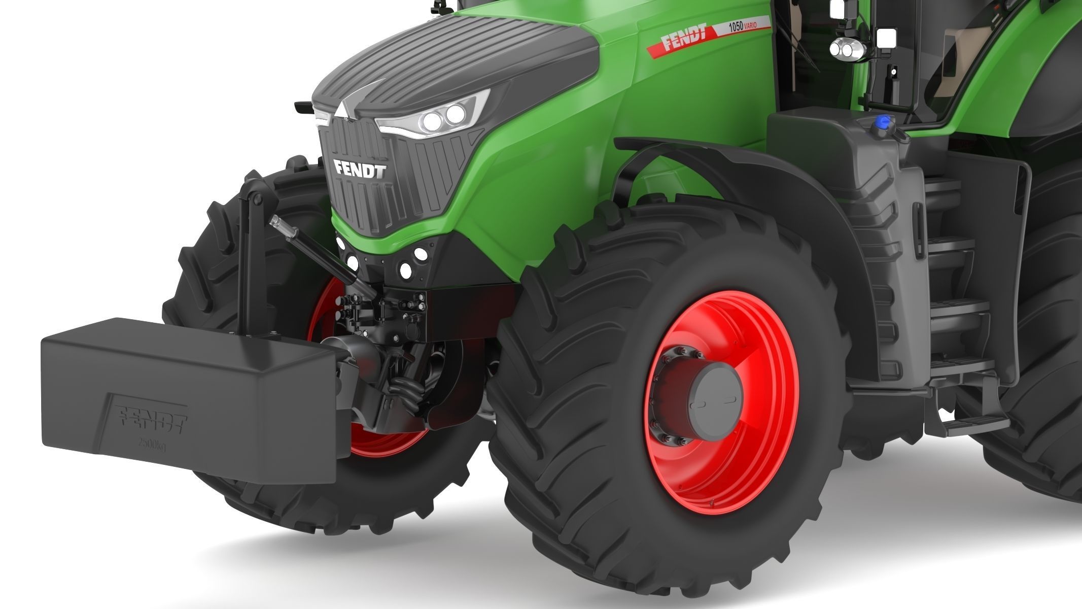 Fendt 1000 Vario Tractor 3D model_11