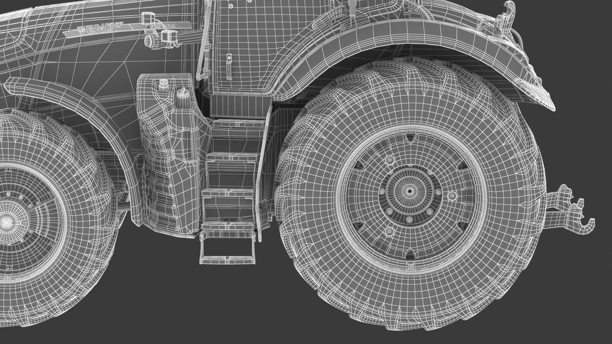 Fendt 1000 Vario Tractor 3D model_30