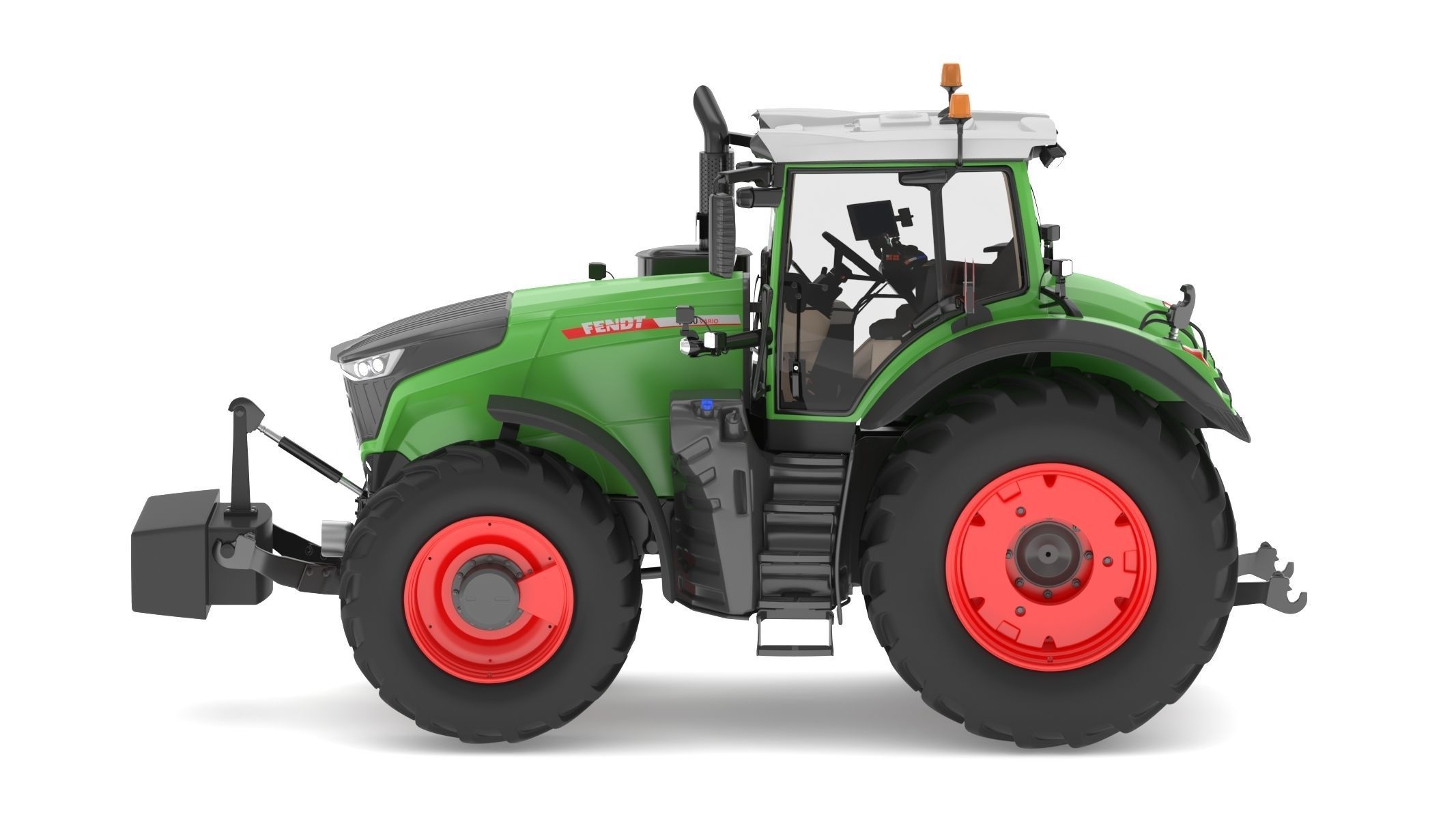Fendt 1000 Vario Tractor 3D model_1