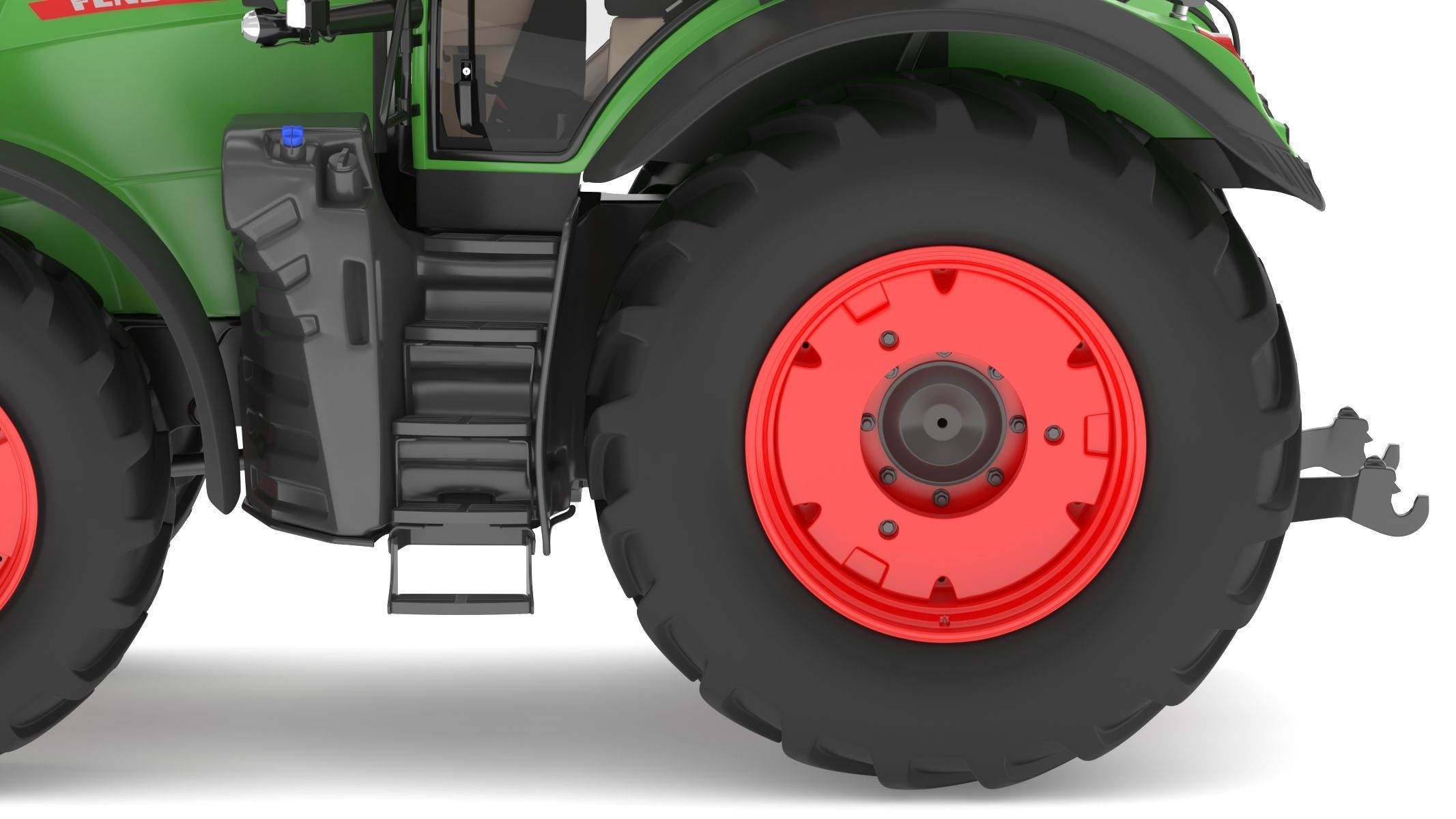 Fendt 1000 Vario Tractor 3D model_10