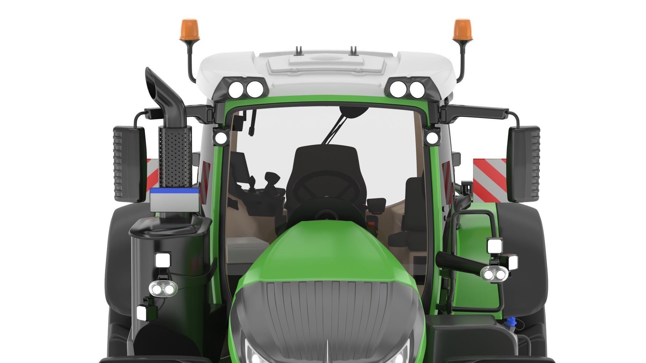 Fendt 1000 Vario Tractor 3D model_12