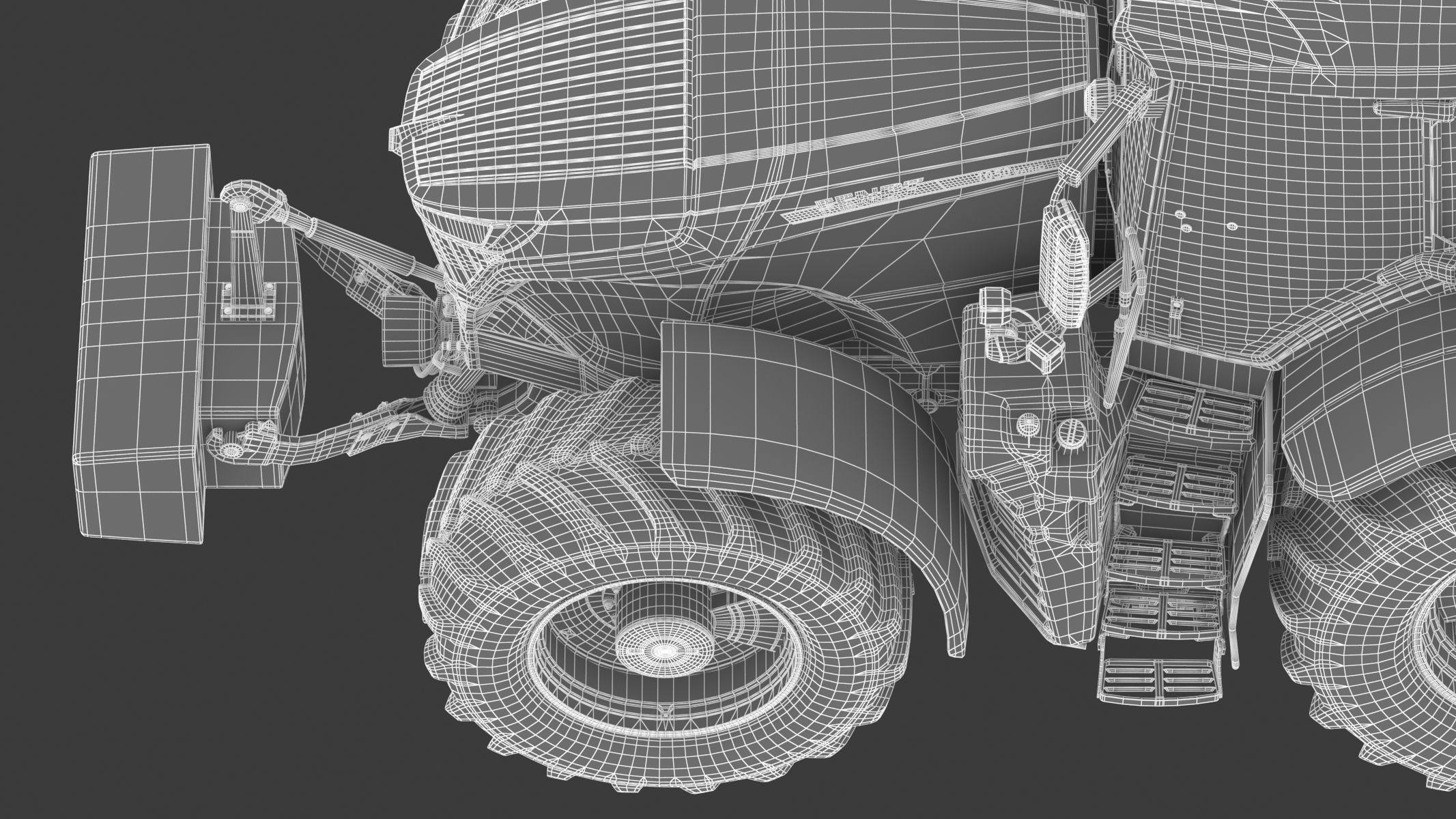 Fendt 1000 Vario Tractor 3D model_38