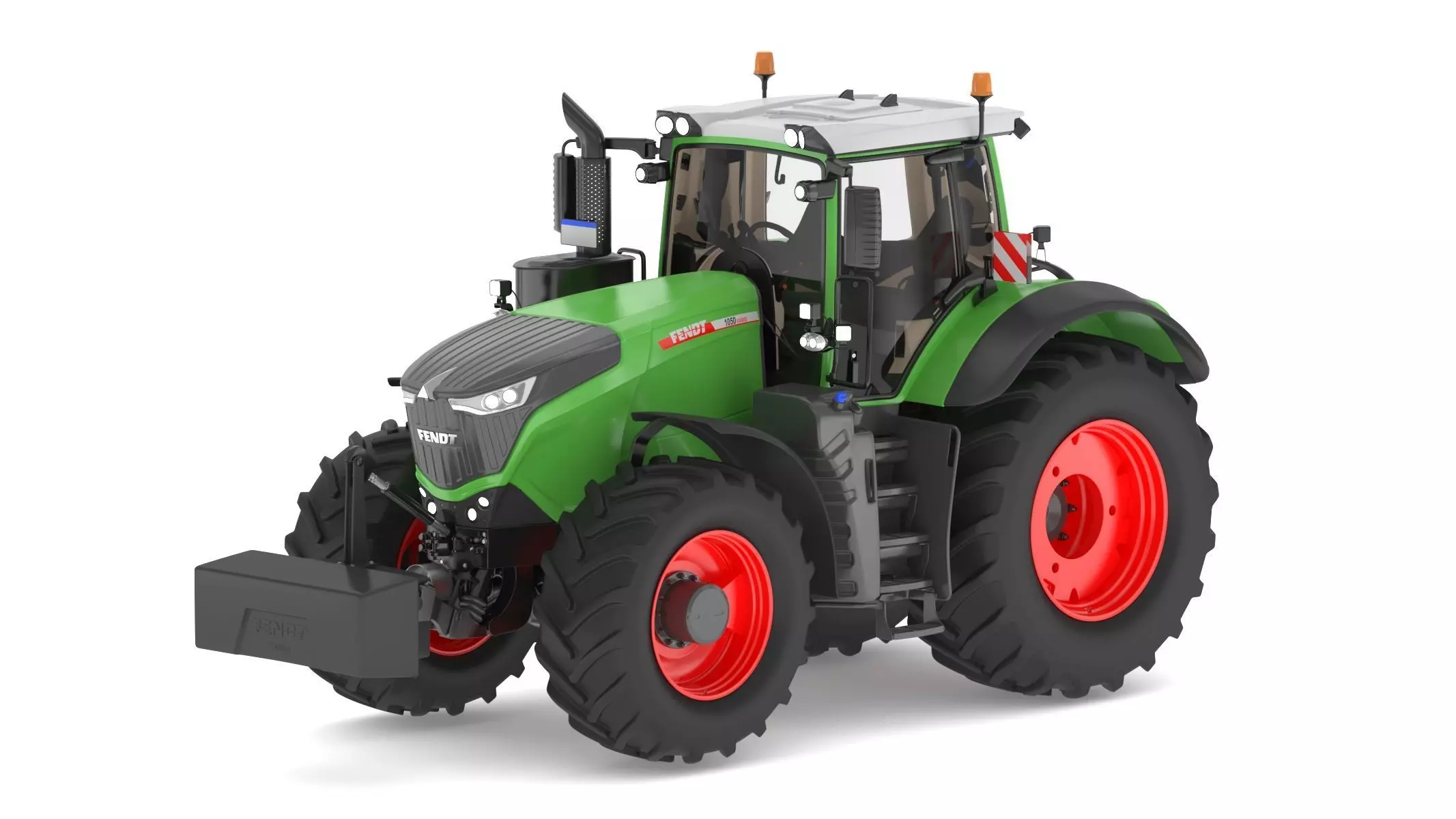 Fendt 1000 Vario Tractor 3D model_0