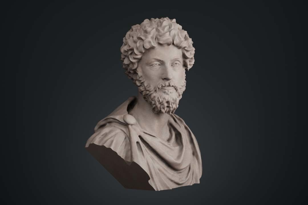 Marcus Aurelius 3D print model_6