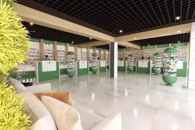 Pharmacy Interior Exterior Design 