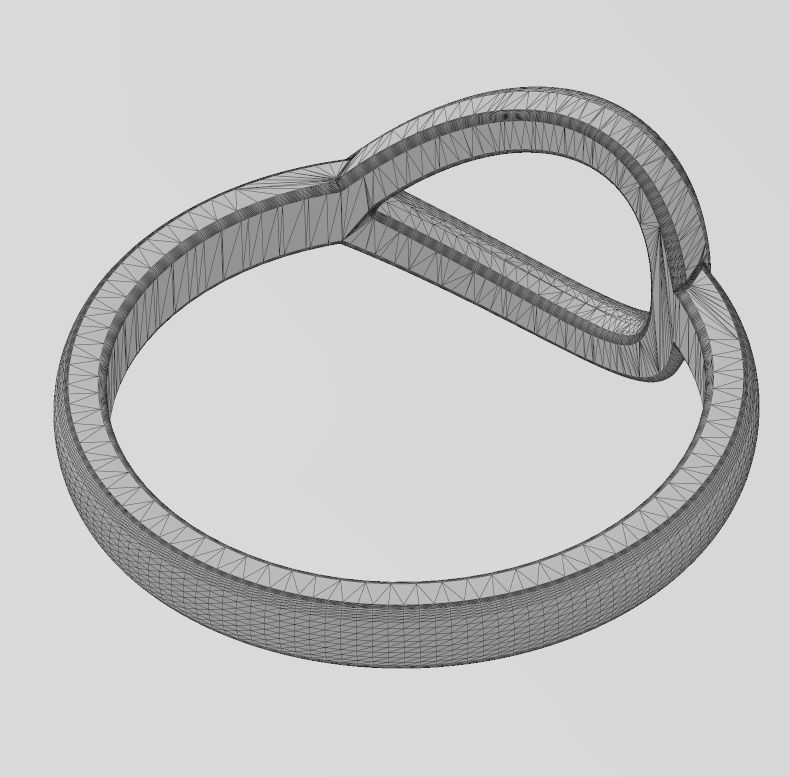 Open pear fashion stacker ring US sizes 6to10 3D print model_14