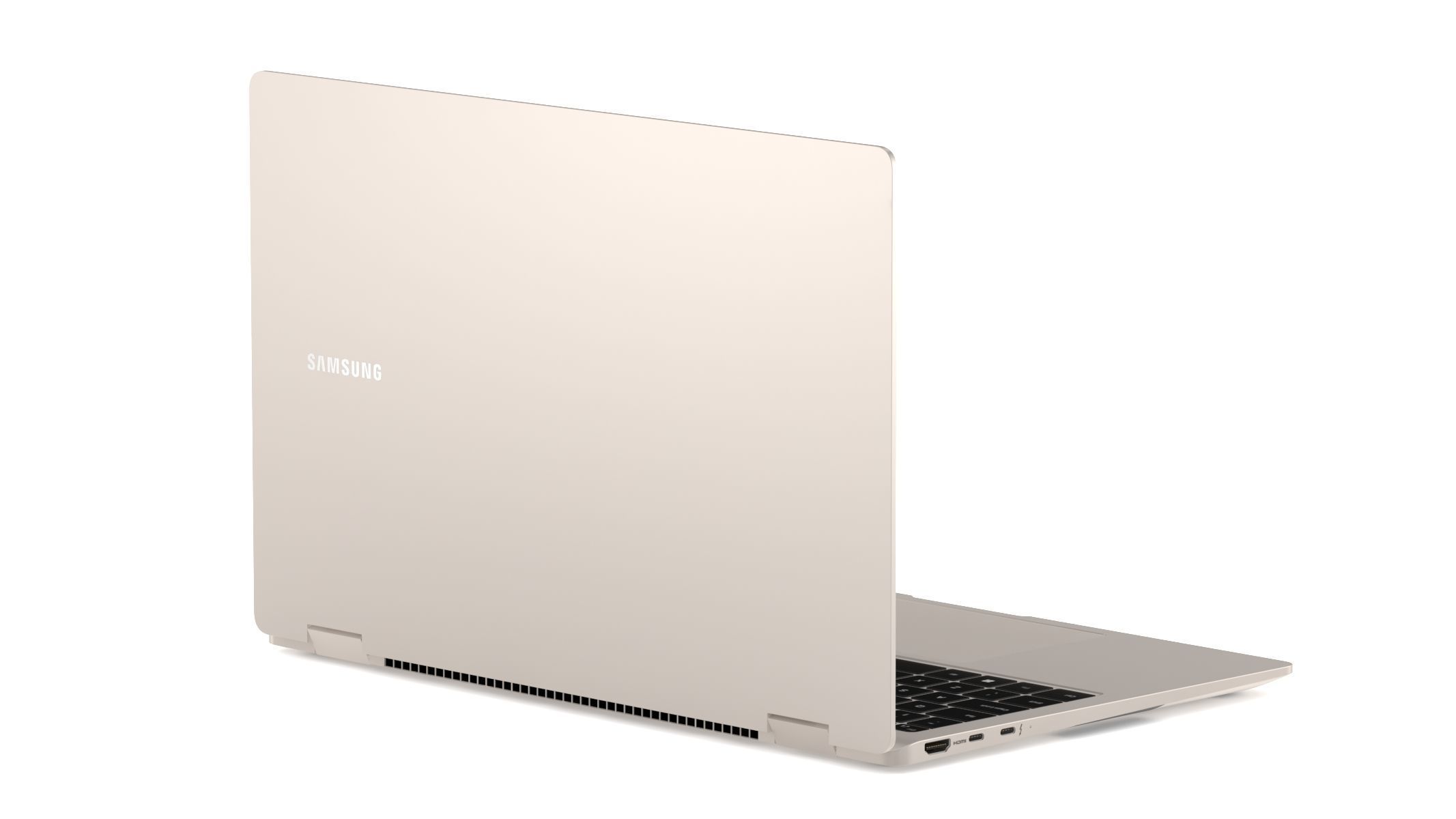 Samsung Galaxy Book 3 360 Beige 3D model_3