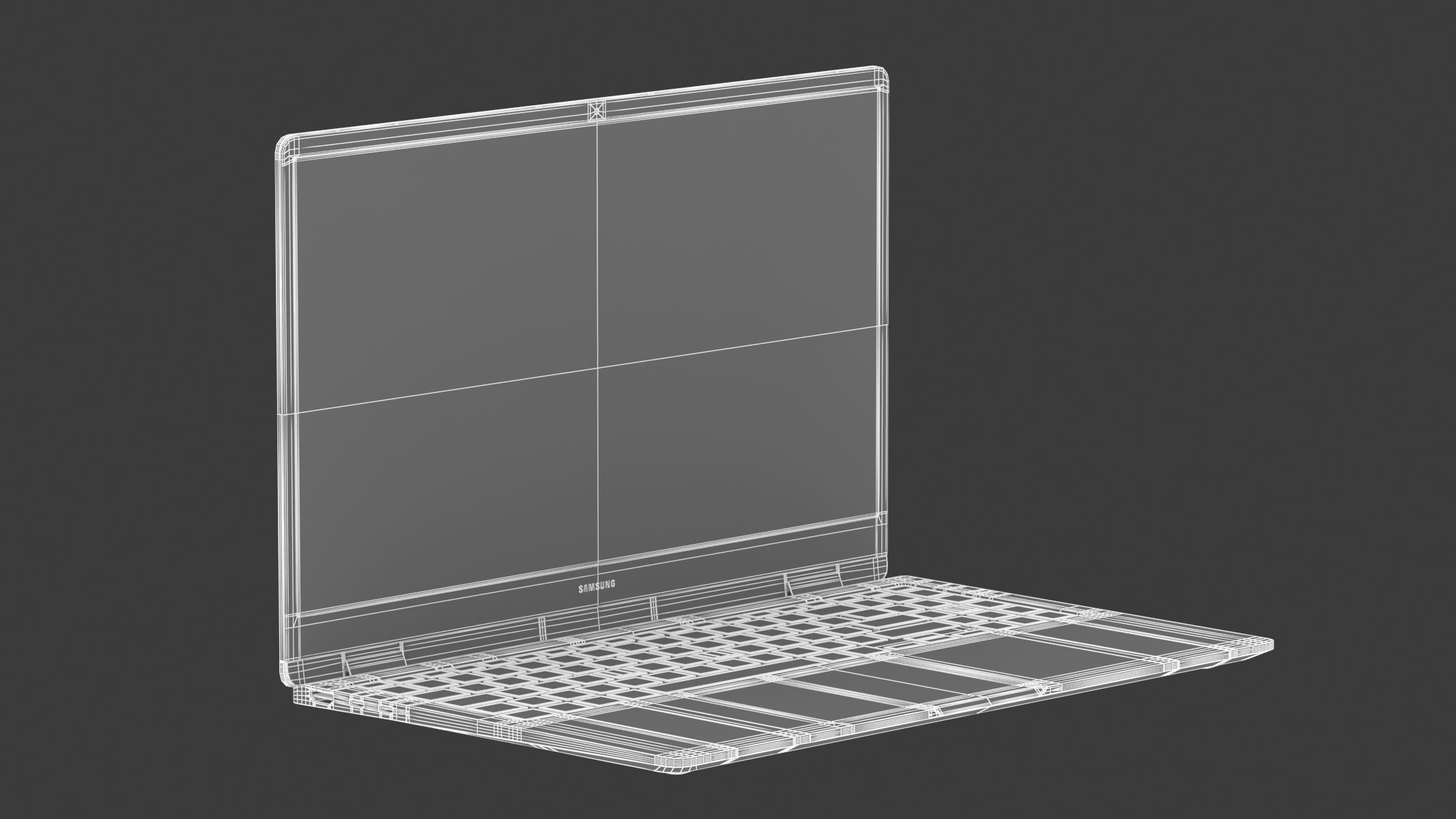 Samsung Galaxy Book 3 360 Beige 3D model_21