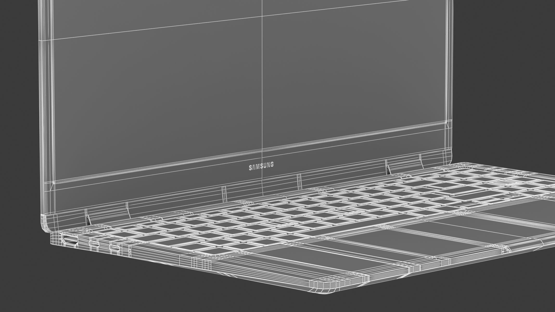 Samsung Galaxy Book 3 360 Beige 3D model_30