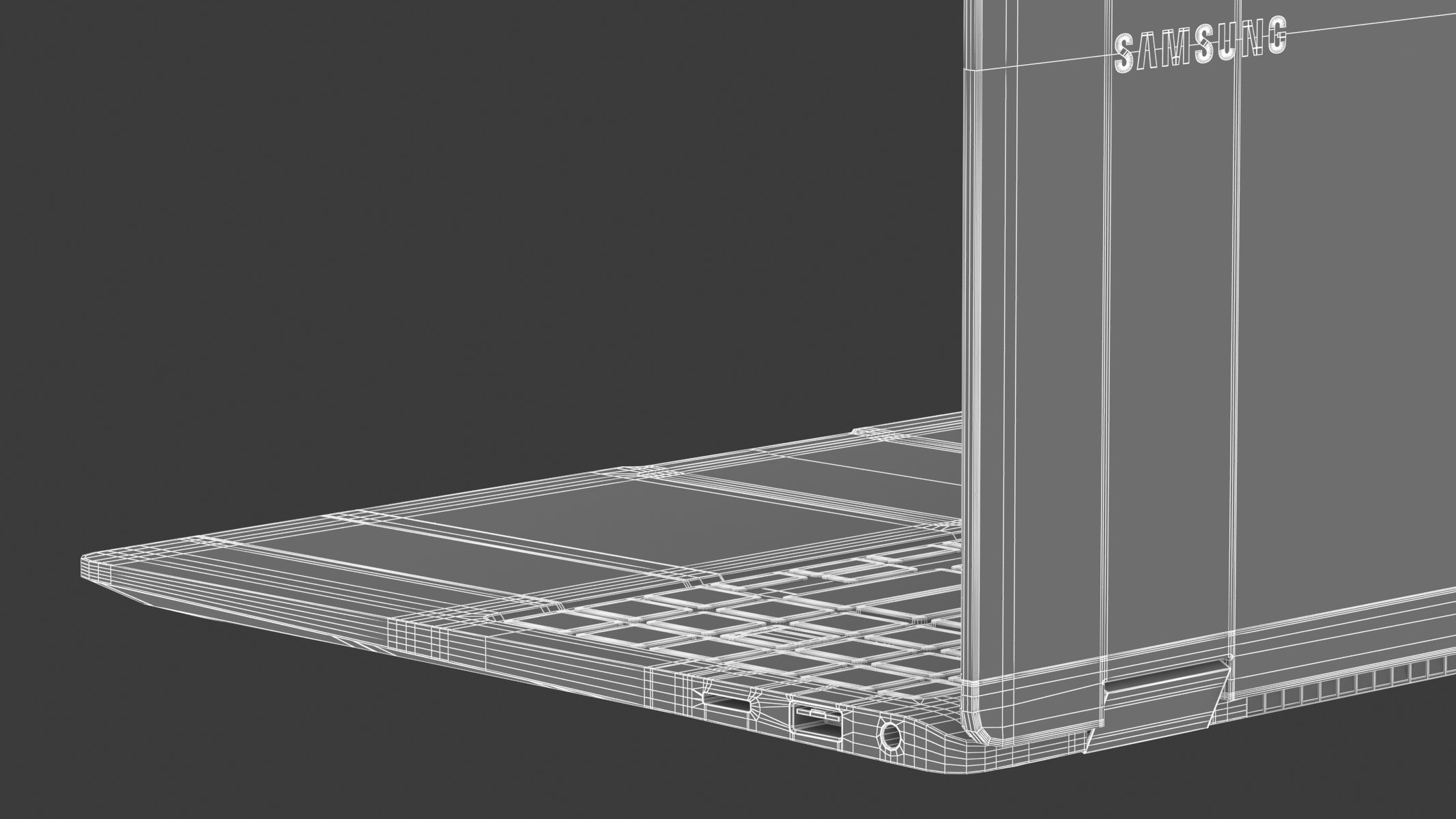 Samsung Galaxy Book 3 360 Beige 3D model_34