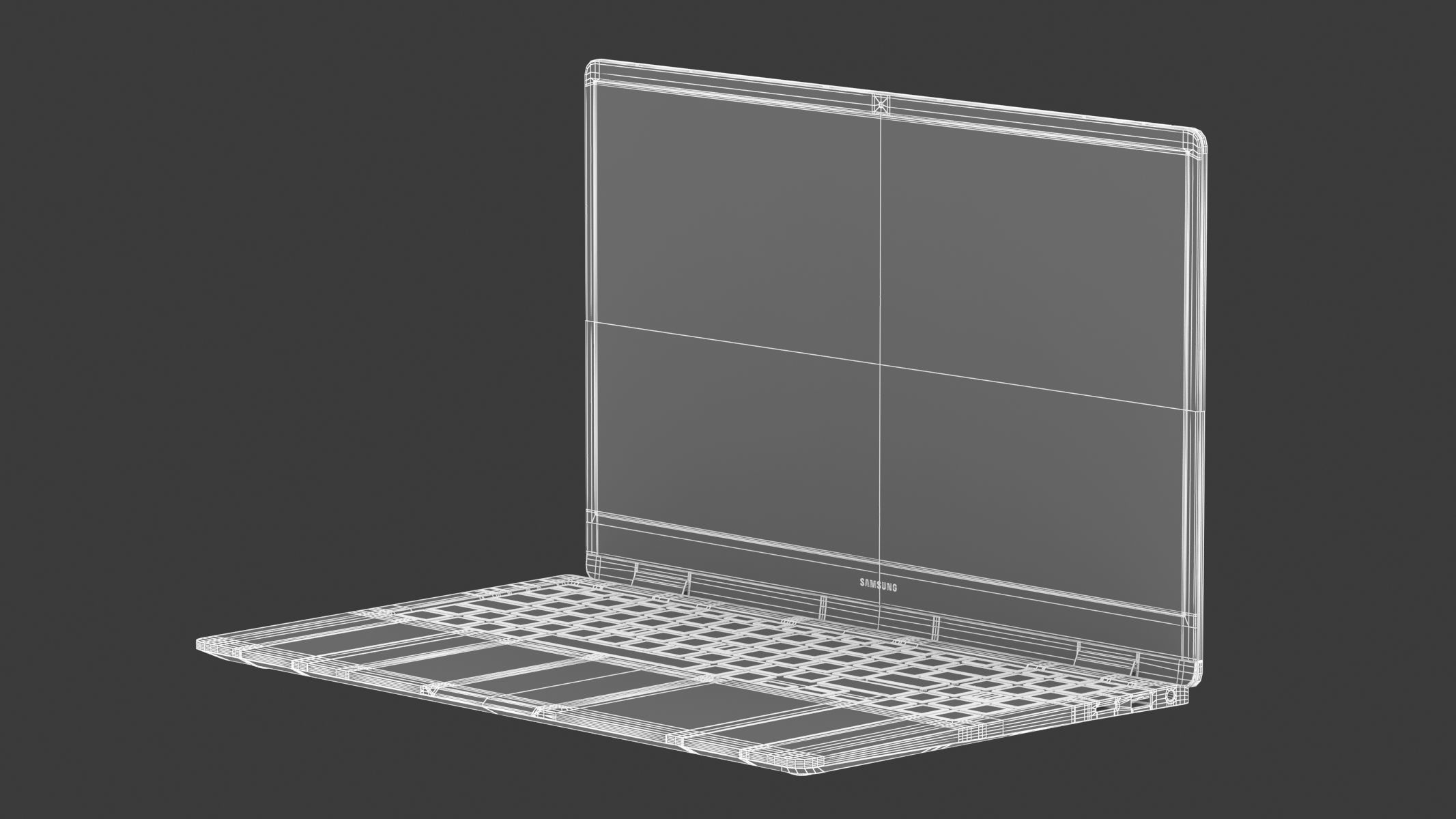 Samsung Galaxy Book 3 360 Beige 3D model_27