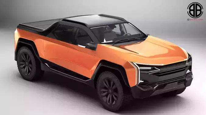 Generic Future Pickup 3D model