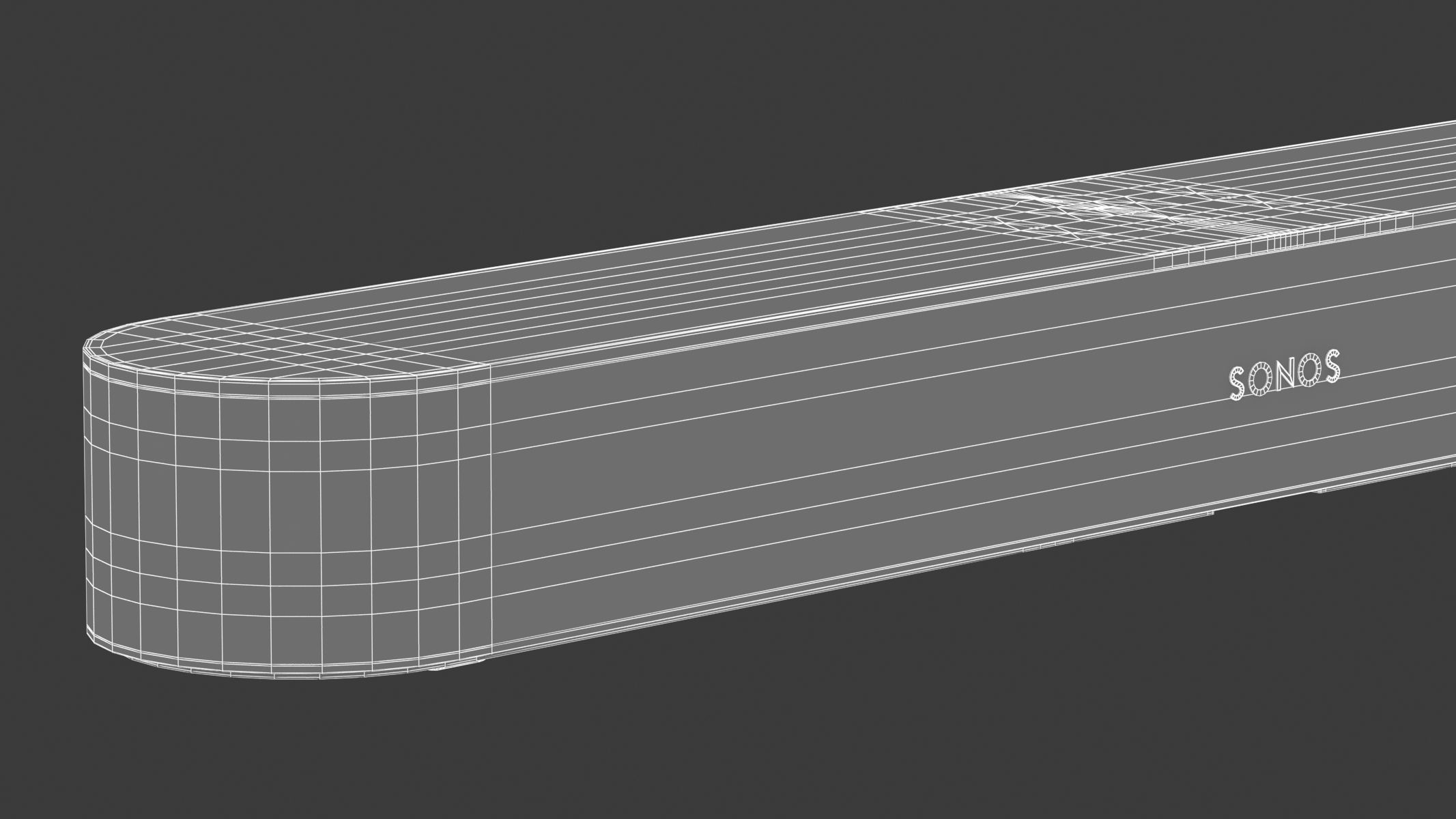 Sonos Beam Gen 2 White 3D model_16