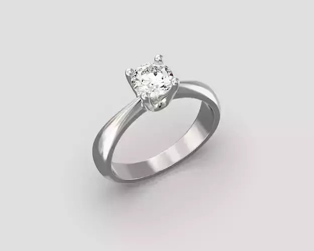 R 184 Solitaire ring