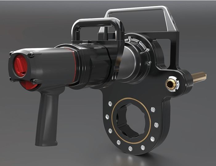 Drill 3D model_5