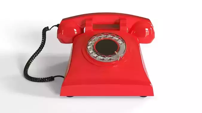 Opis Rotary Retro Telephone