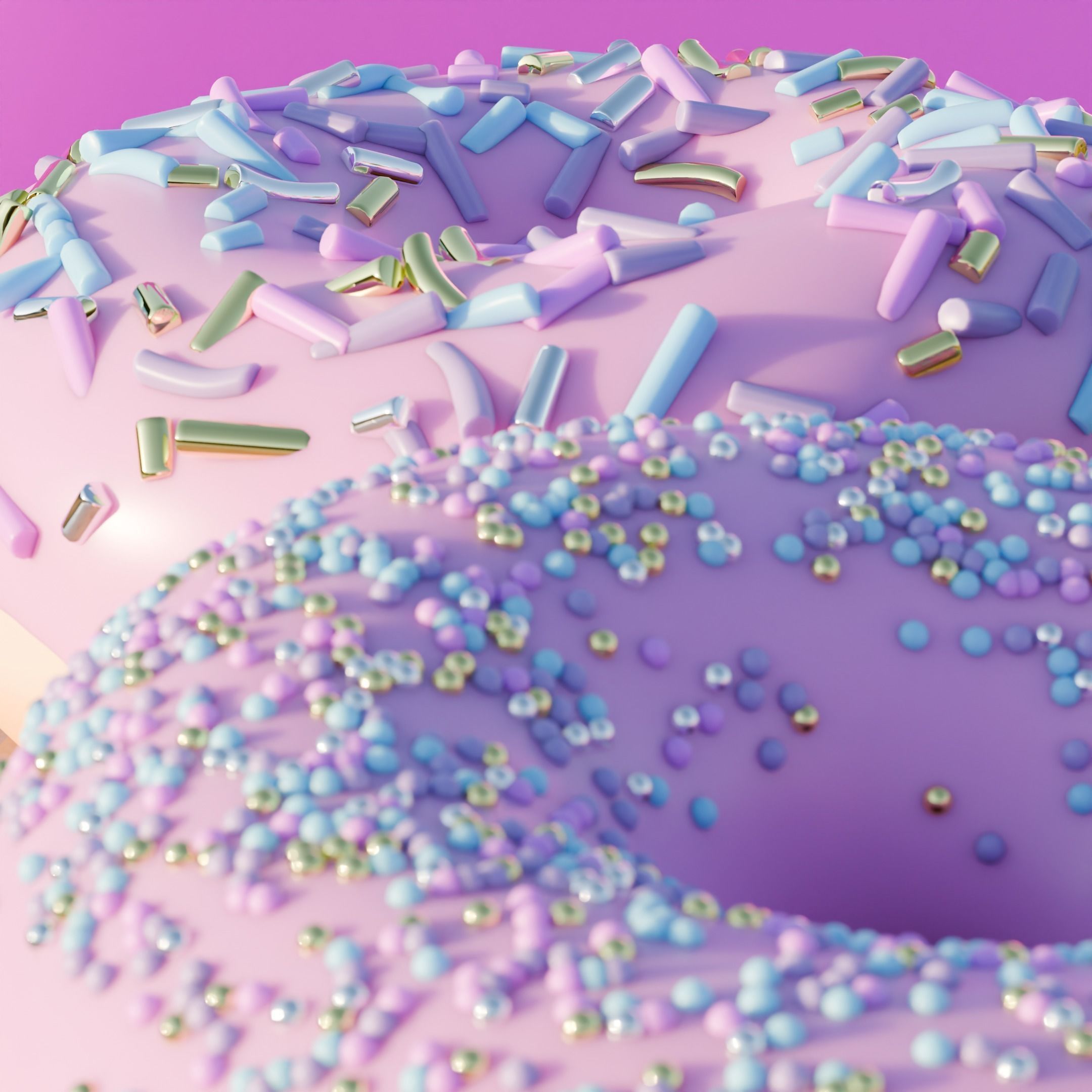 Donuts Free 3D model_2