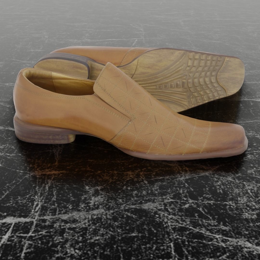 GUCINARI 3D CLASSIC MEN SHOES  3D model_4