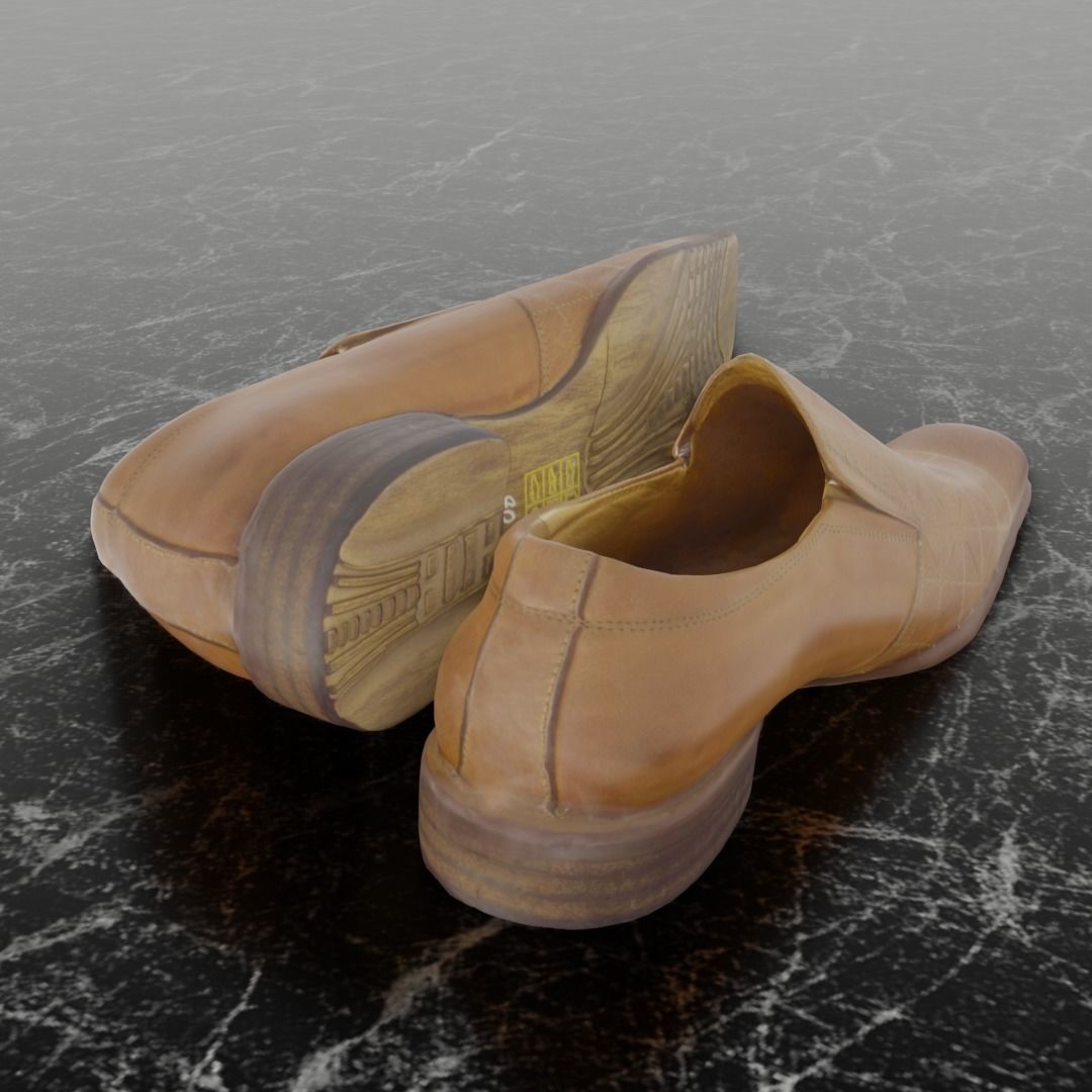 GUCINARI 3D CLASSIC MEN SHOES  3D model_5