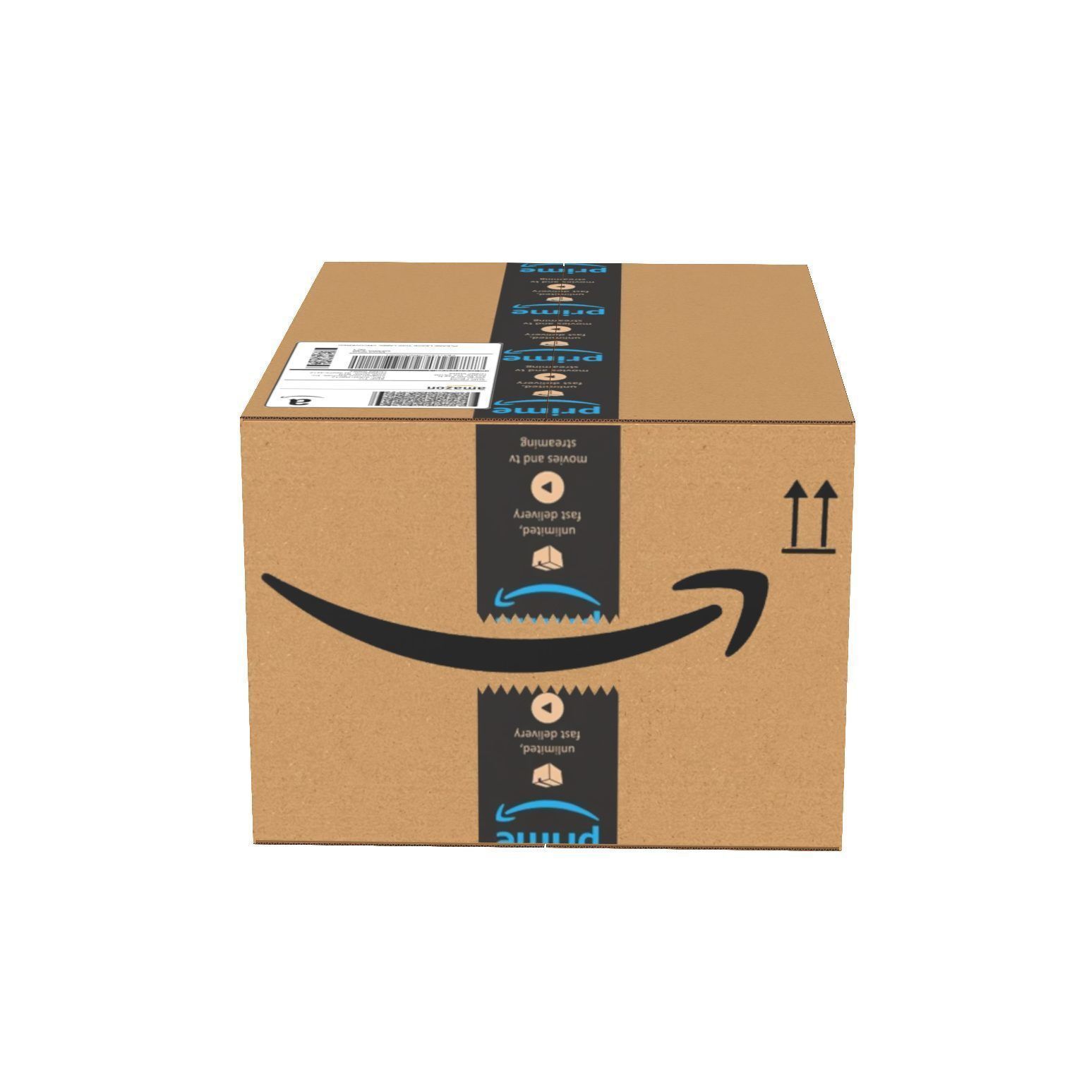 Amazon Box 2G PBR 04 Low-poly 3D model_4