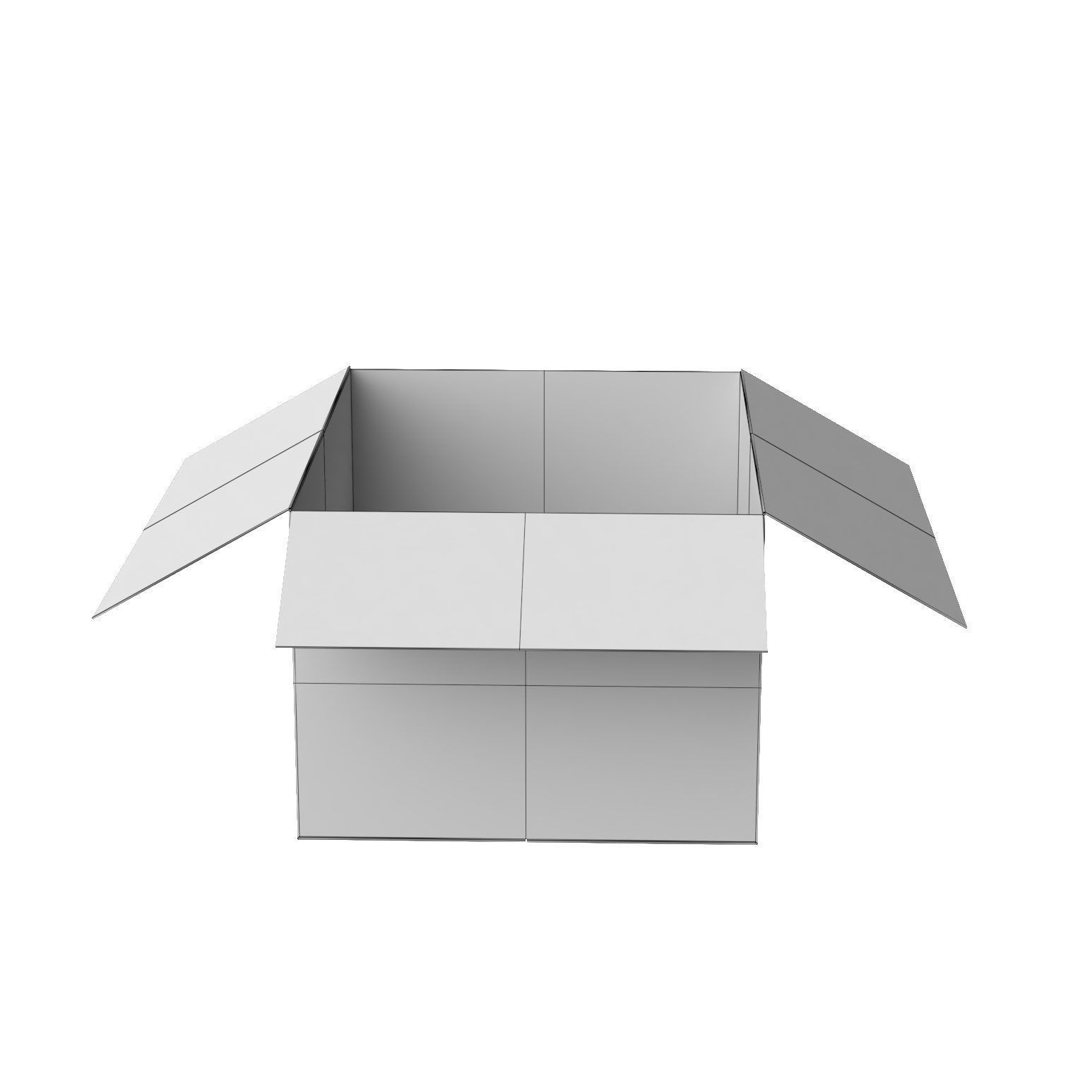 Amazon Box 2G PBR 04 Low-poly 3D model_22