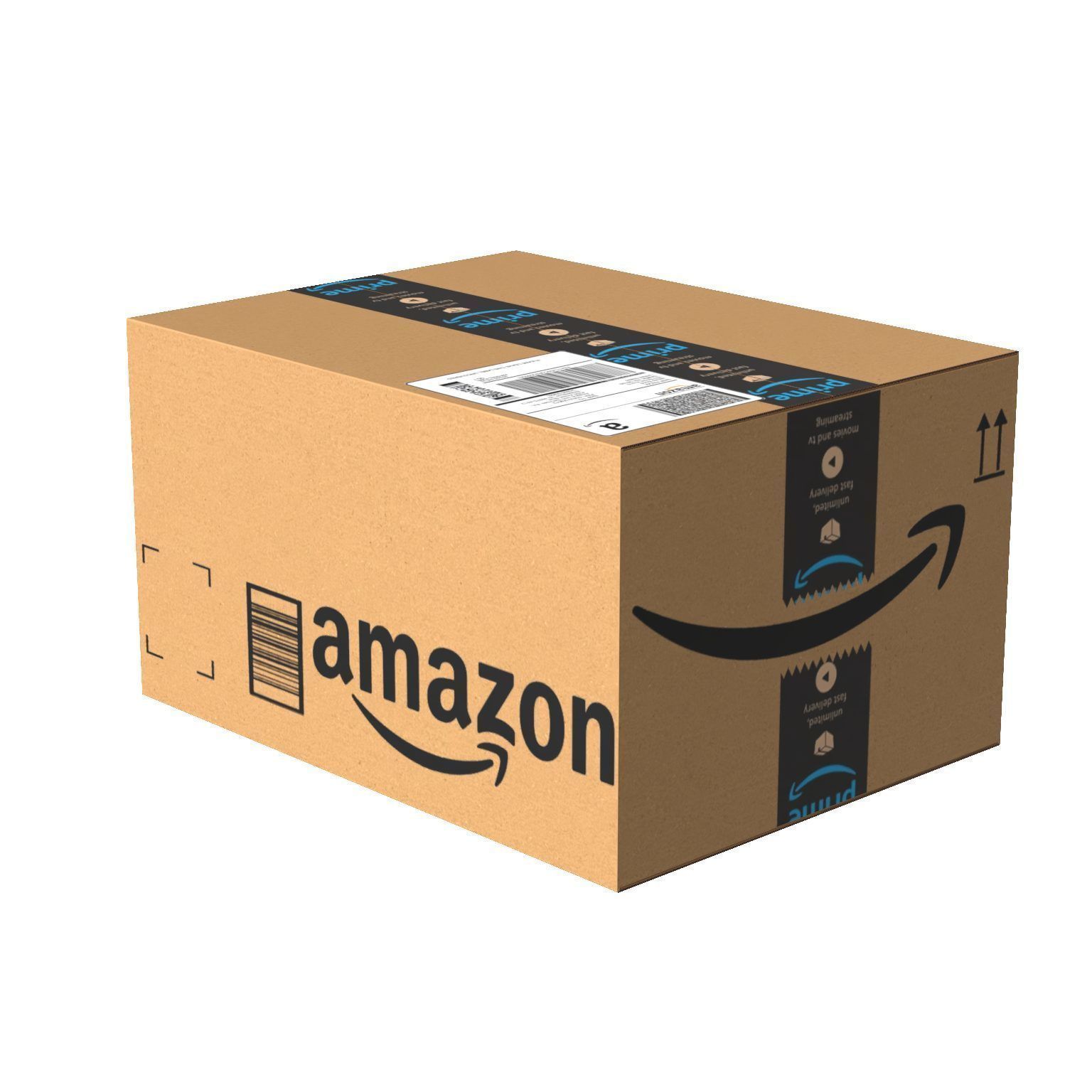 Amazon Box 2G PBR 04 Low-poly 3D model_2