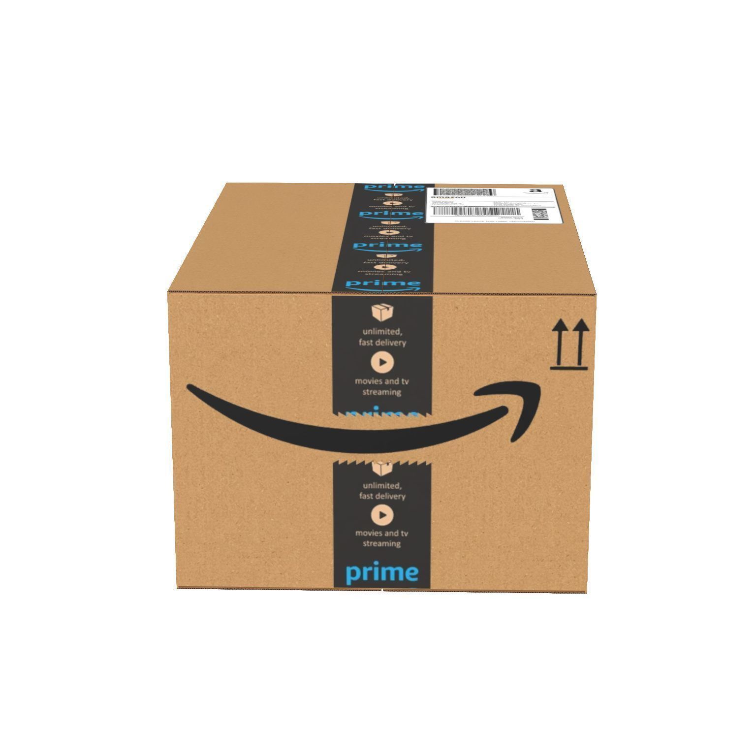 Amazon Box 2G PBR 04 Low-poly 3D model_8