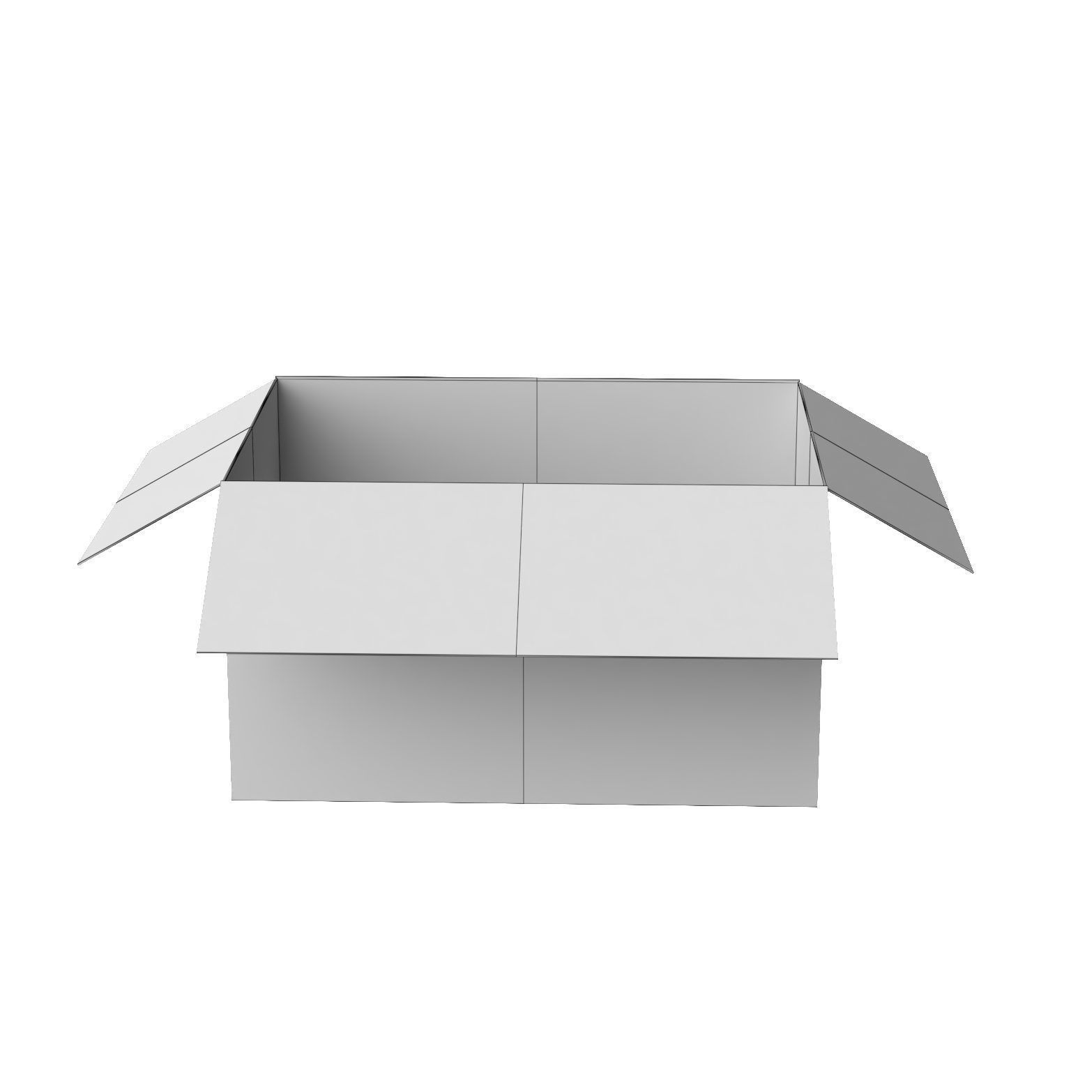 Amazon Box 2G PBR 04 Low-poly 3D model_24