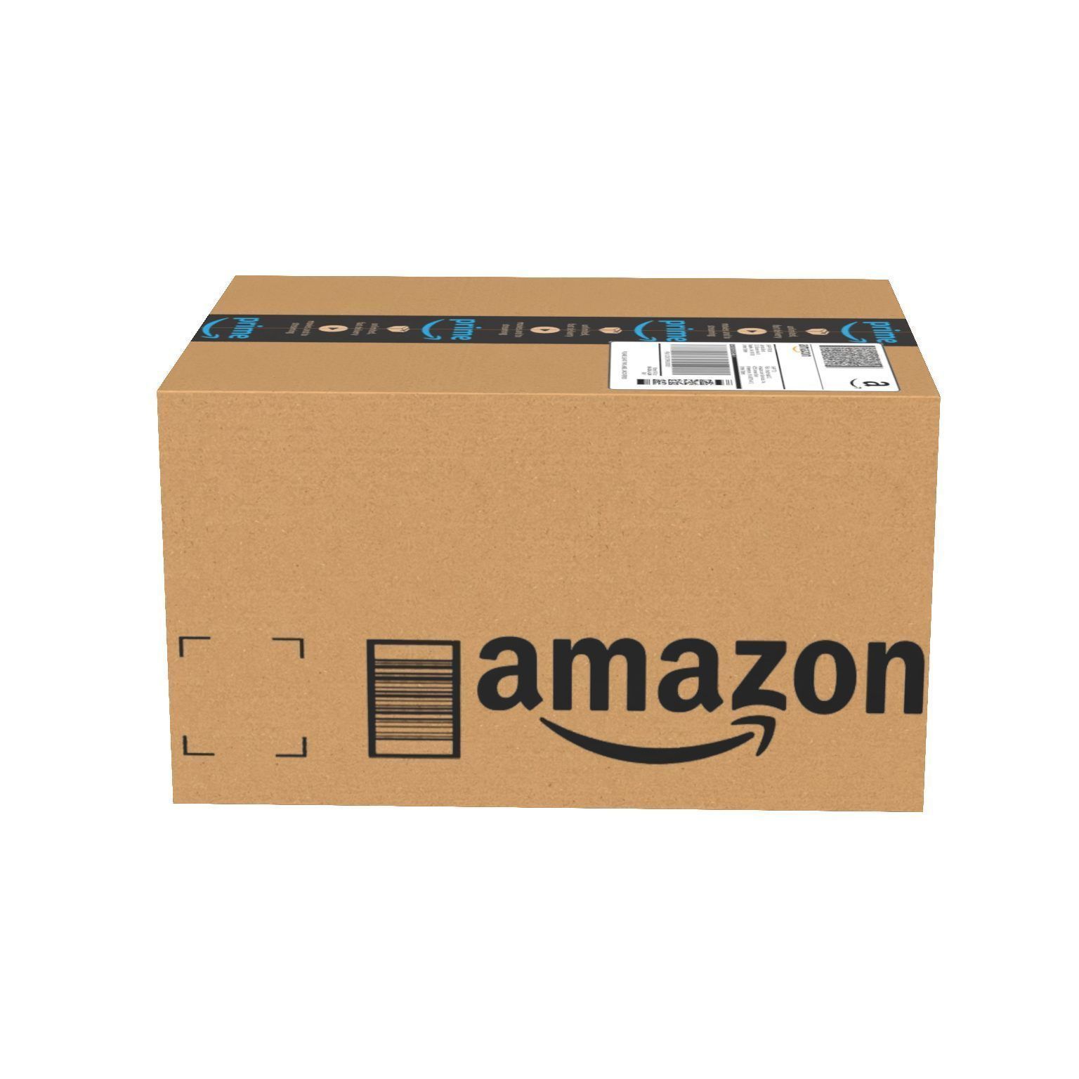 Amazon Box 2G PBR 04 Low-poly 3D model_7