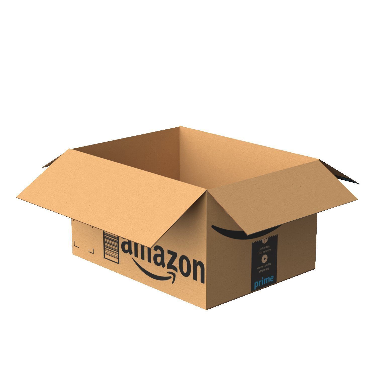 Amazon Box 2G PBR 04 Low-poly 3D model_16