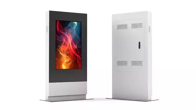 Digital Kiosk 3D model