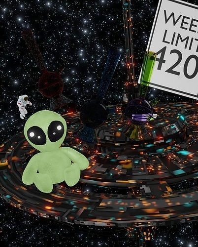 Out of this world collection 3D model