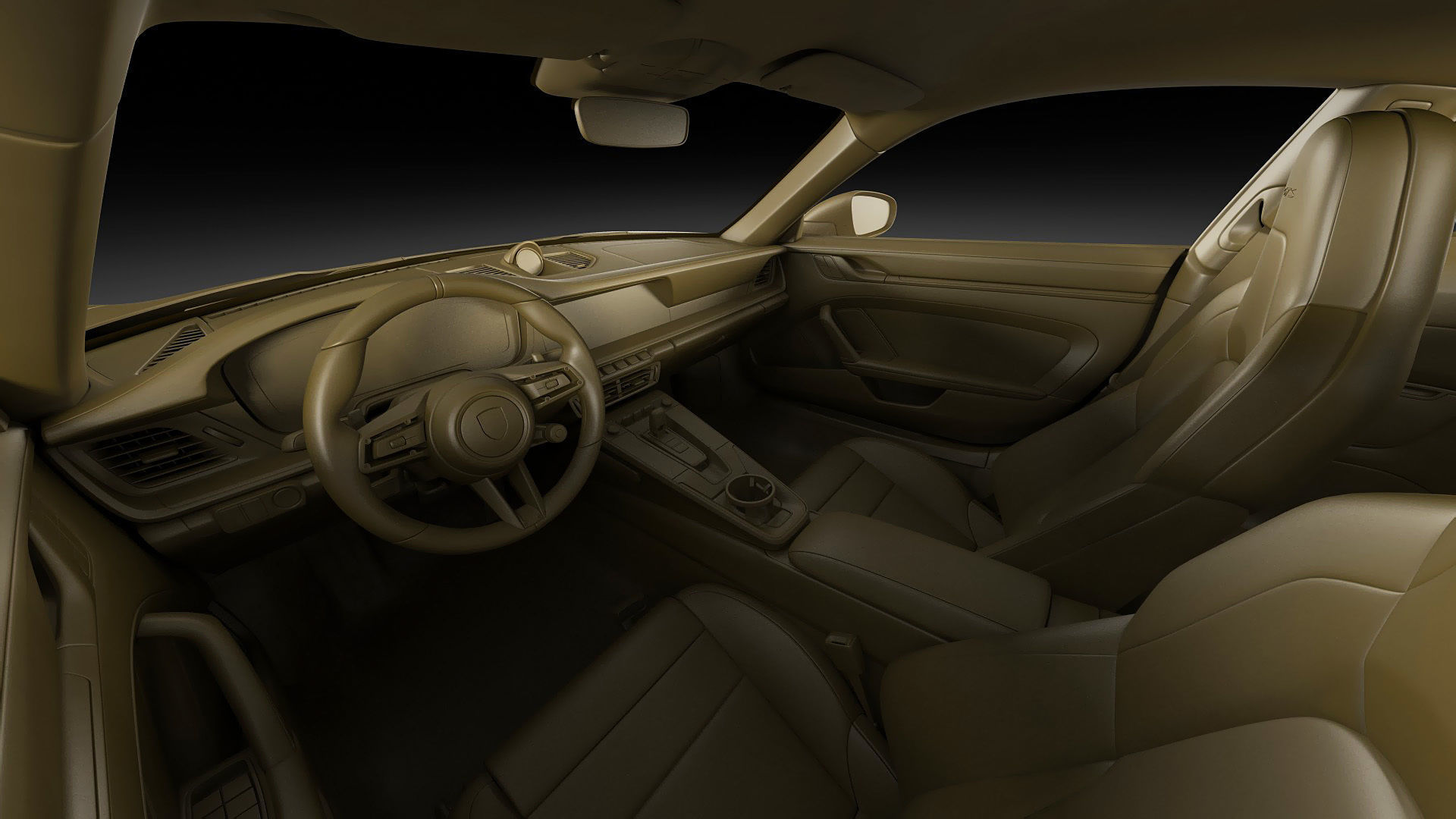 Porsche 911 Carrera GTS 2025 3D model_33