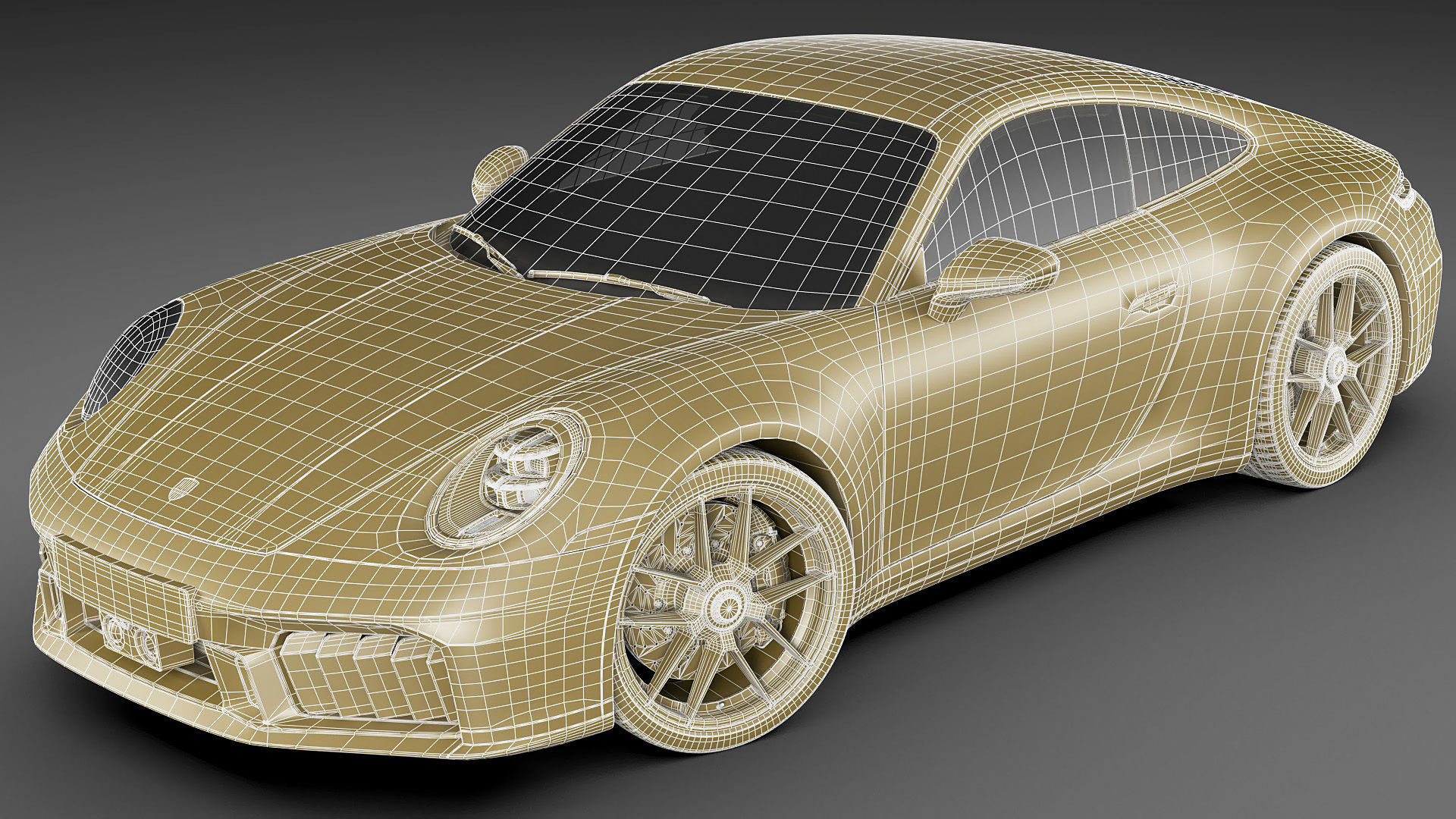 Porsche 911 Carrera GTS 2025 3D model_36