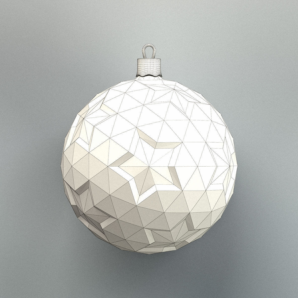Christmas Balls collection 03 3D model_8