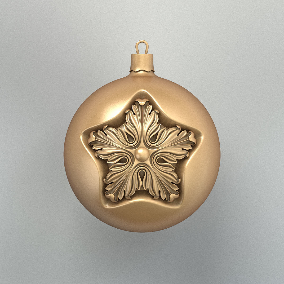 Christmas Balls collection 03 3D model_5