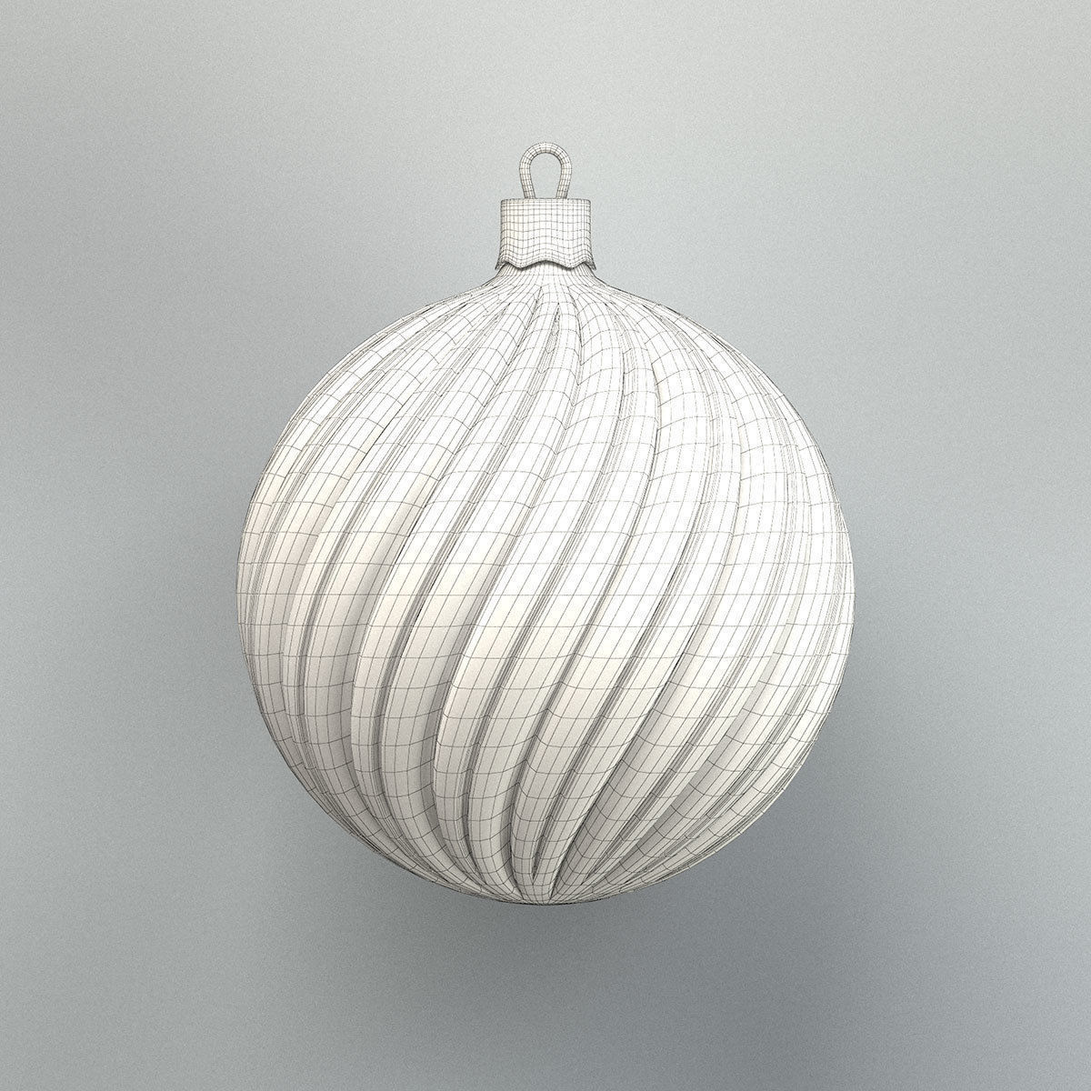 Christmas Balls collection 03 3D model_4