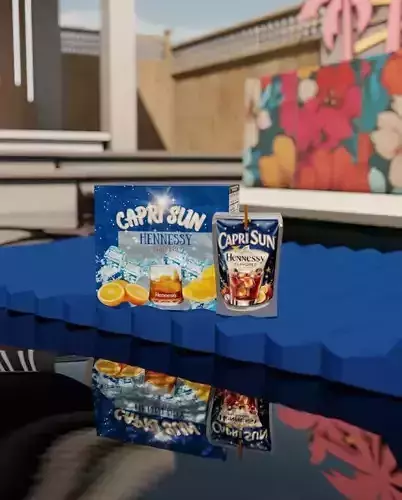 Hennessy Capri Sun 3D model
