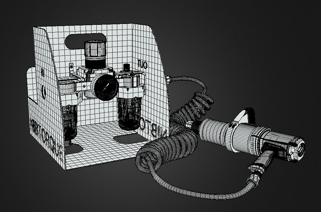 Mechanical Objects 3D model_2