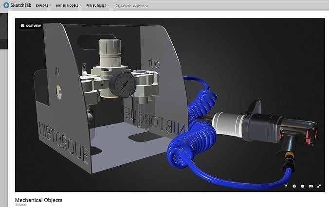 Mechanical Objects 3D model