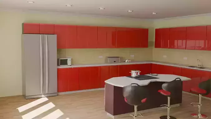 Kitchen The Red Moon