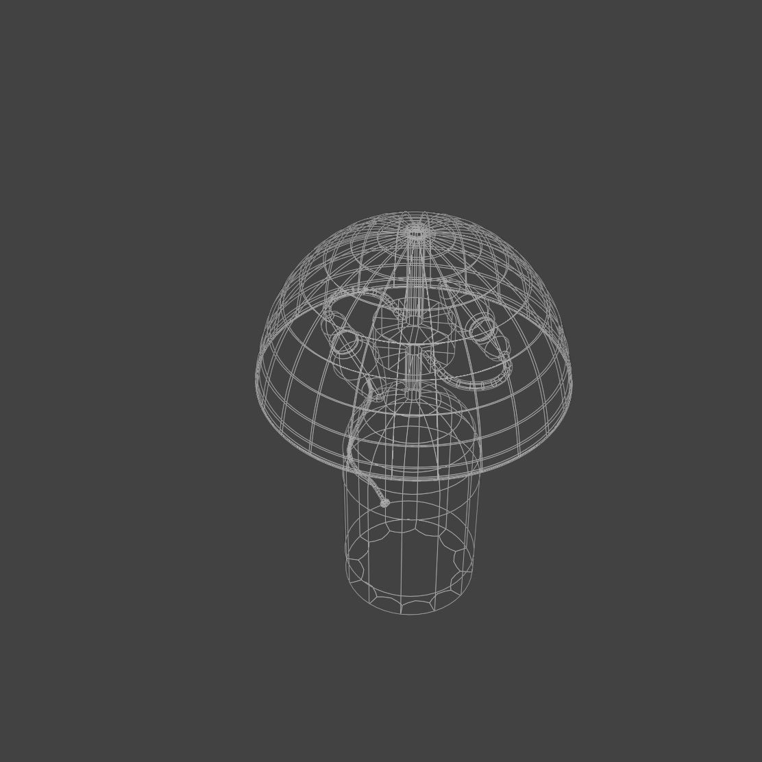 Bedside lamp 3D model_6