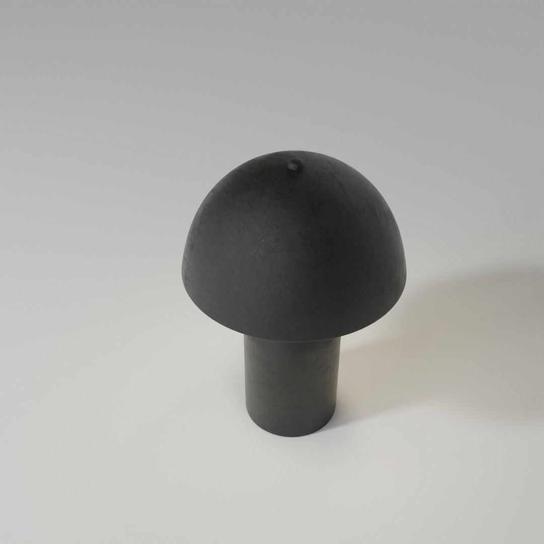 Bedside lamp 3D model_2