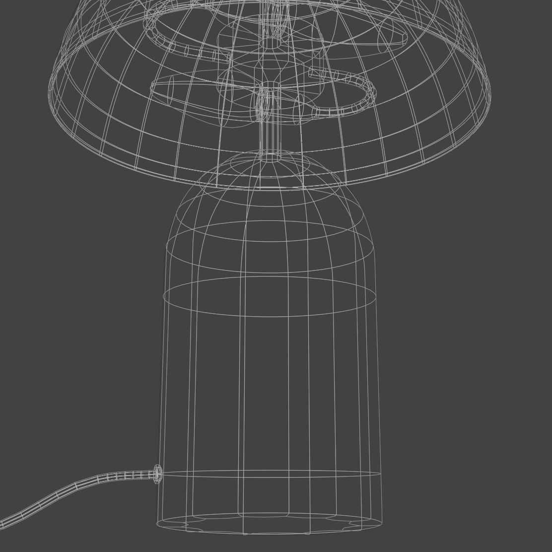 Bedside lamp 3D model_5