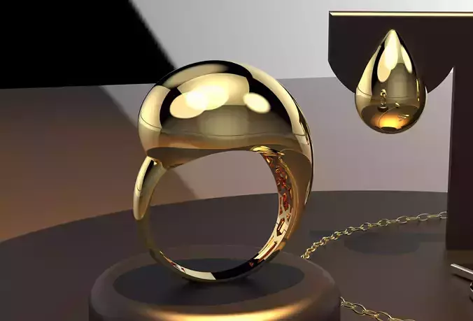 ring 220 3D print model